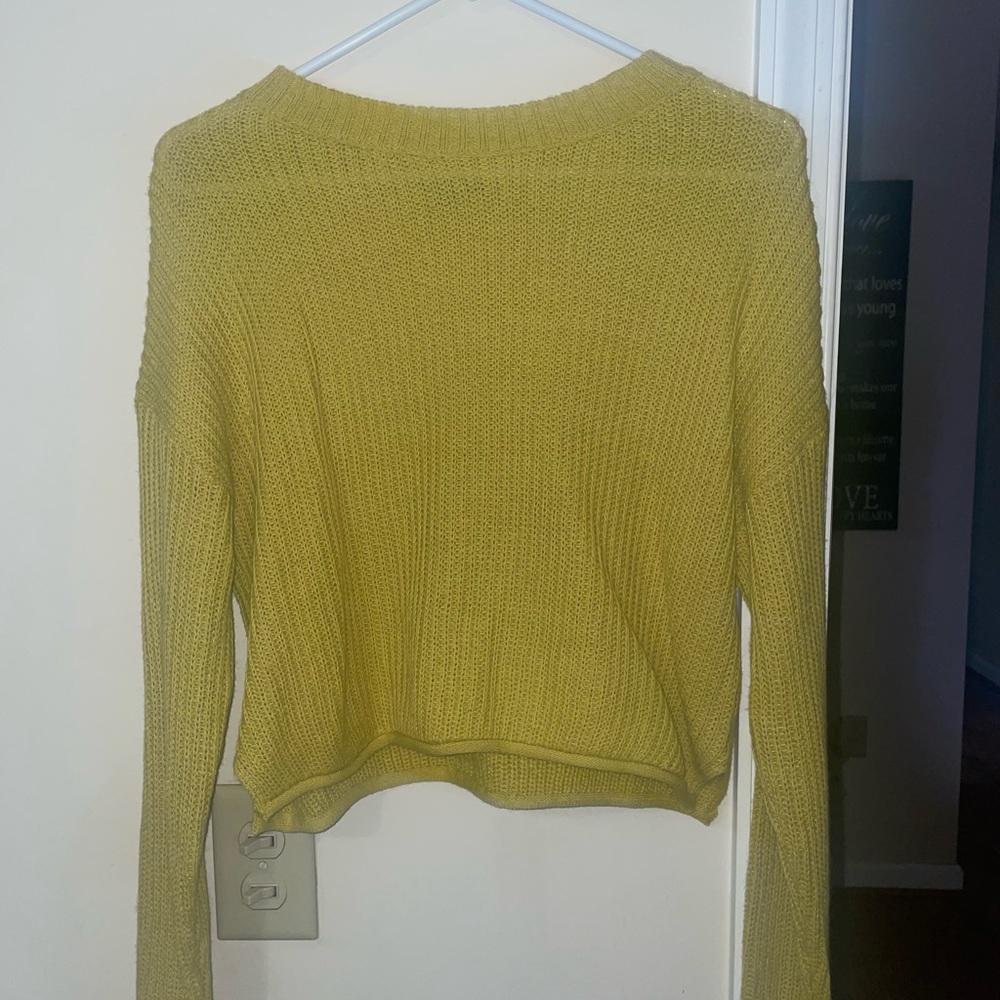 Yellow light weight sweater